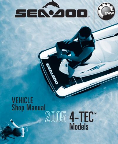 Manuel d&#39;atelier Seadoo 4Tec 2005 français