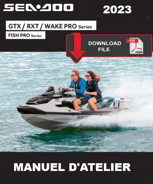 Manuel d&#39;atelier Seadoo 300 GTX 2023 français