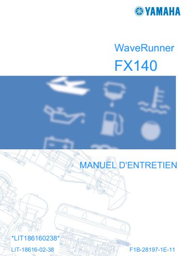 Manuel d&#39;atelier Yamaha FX140 2002 français