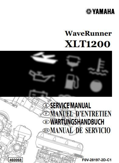 Manuel d'atelier Yamaha Waverunner XLT 1200 2001 français