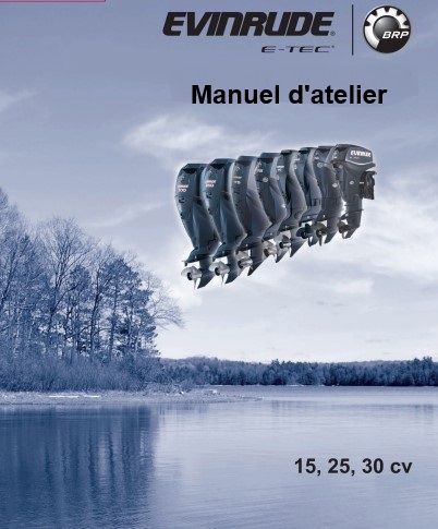 Manuel d'atelier Evinrude 15 25 30 cv 2010 français