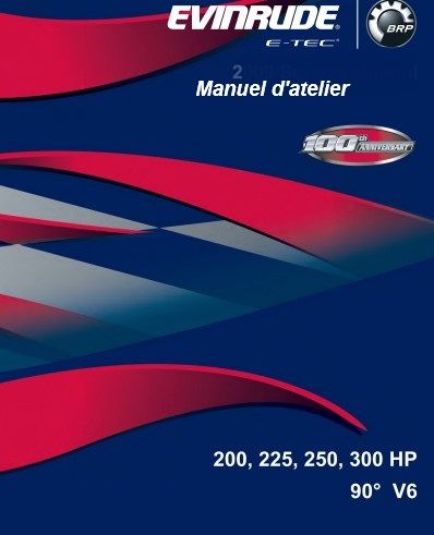 Manuel d'atelier Evinrude 200 300 cv 2009 français