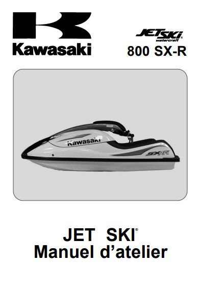 manuel d'atelier Kawasaki JS 800 SXR 2007