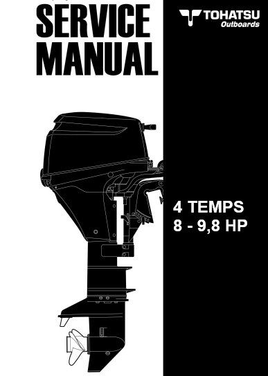 Manuel d'atelier Tohatsu MFS 9,8 2010 français