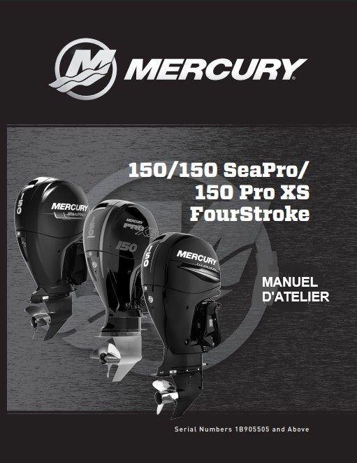 Manuel d'atelier Mercury 150 2020 français