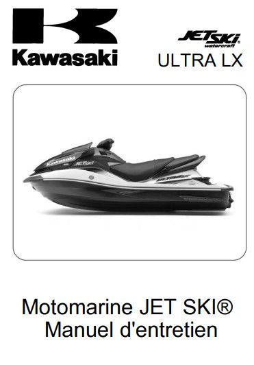 Manuel d'atelier Kawasaki Ultra LX 2009 français