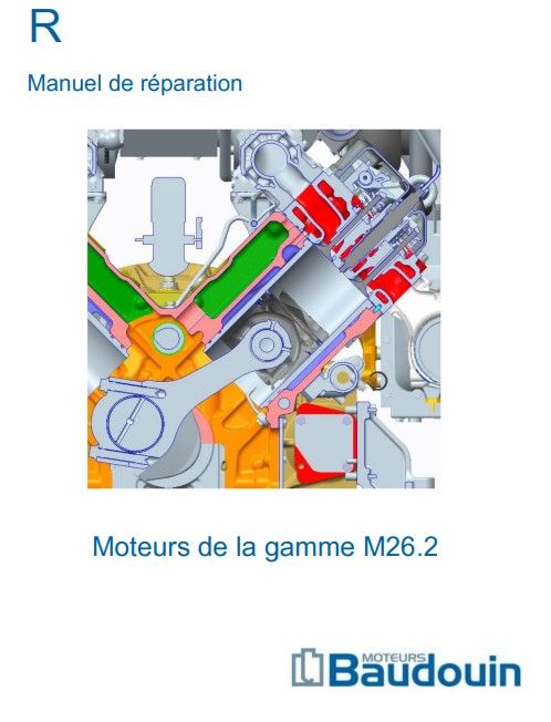 Manuel d'atelier moteurs Baudoin M26