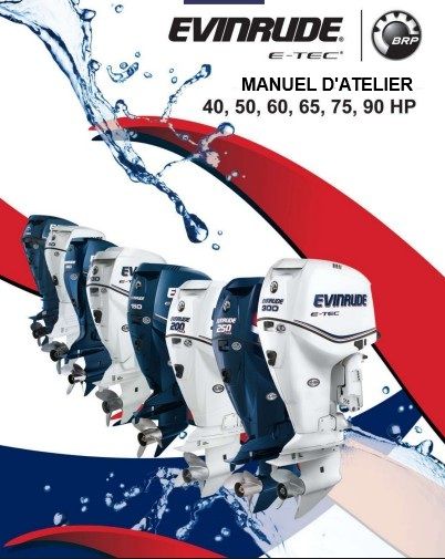 Manuel d'atelier Evinrude 40 50 60 65 75 90 2012 français