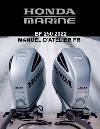 Manuel d'atelier Honda BF250 2022 français
