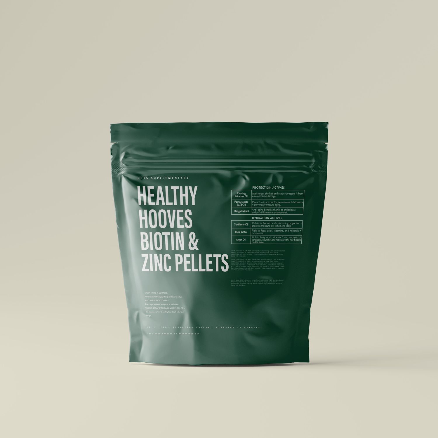 HealthyHooves Biotin &amp; Zinc Pellets