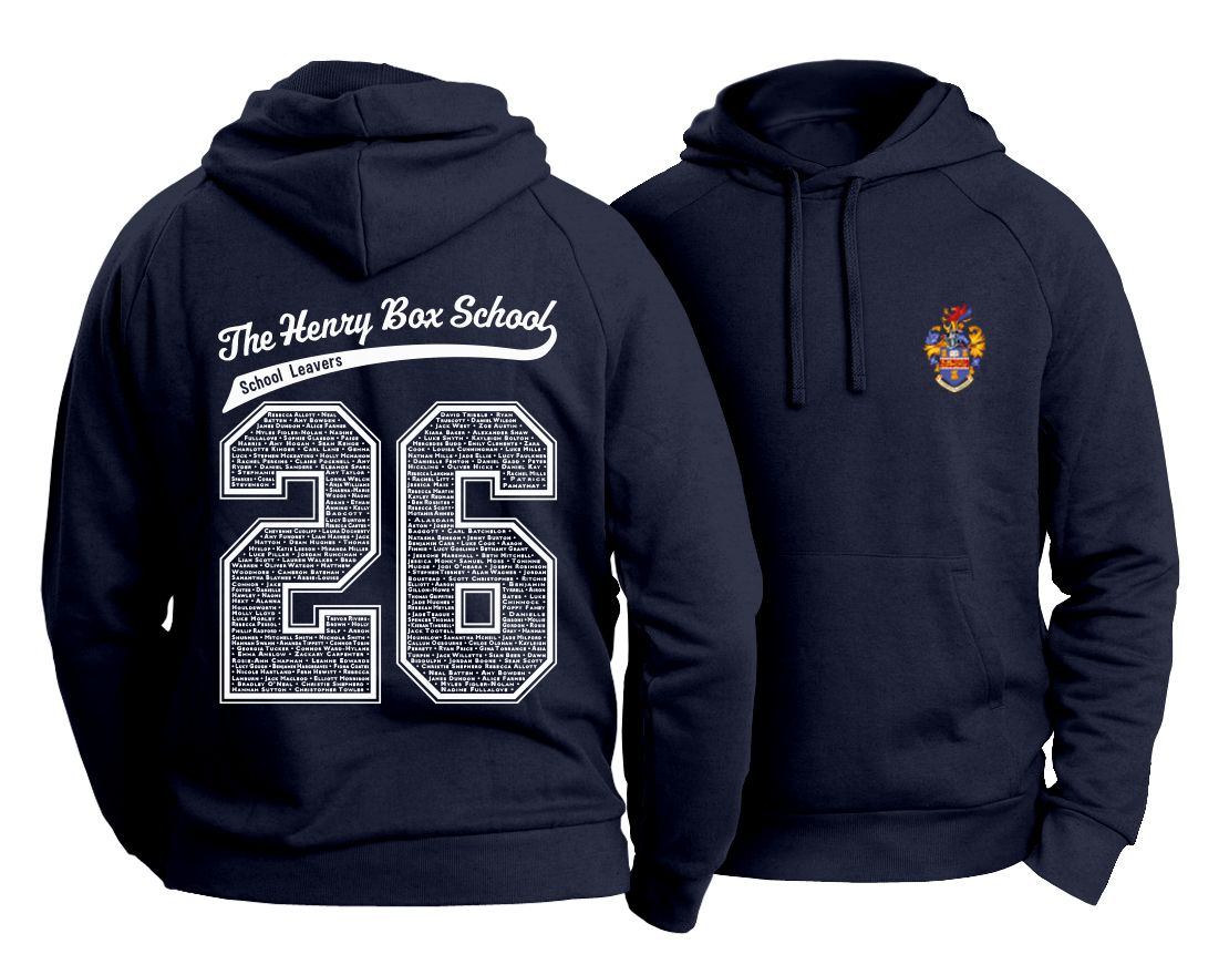 Henry Box School Year 13 leavers Hoodie 2026 - ref 38599