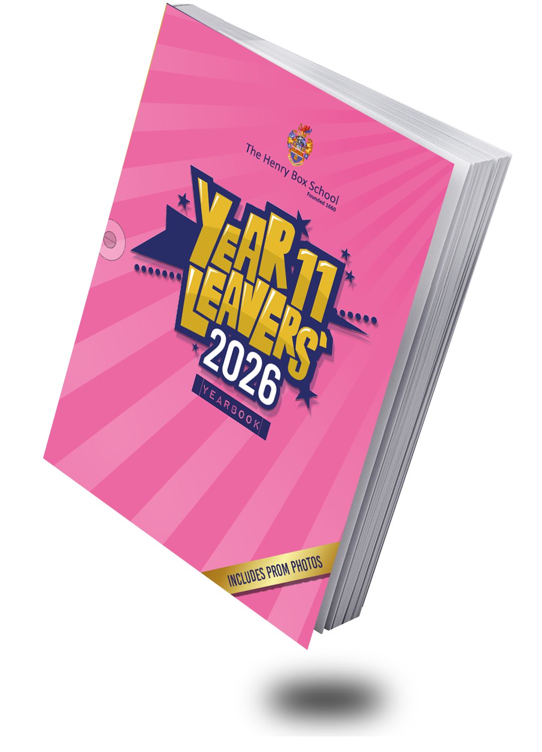 The Henry Box School year 11 Leavers Yearbook 2026 - Ref 37813