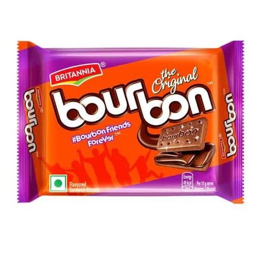 Britannia Bourbon Biscuits 50+10G Rs