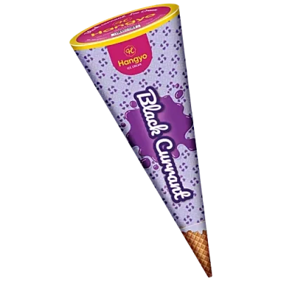 Blackcurrant Cone Ice-cream Big