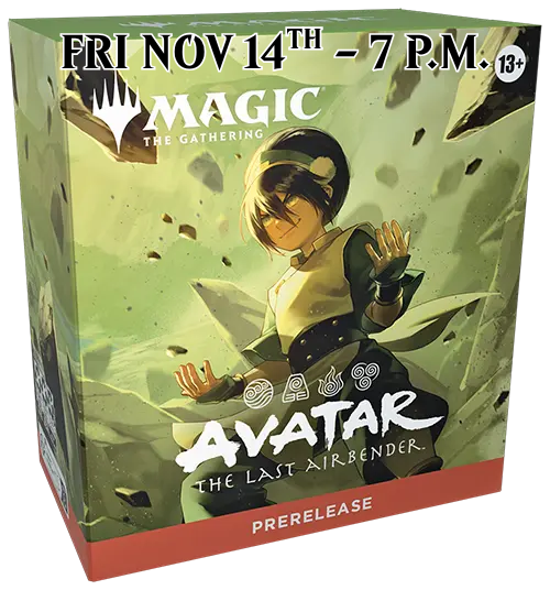 TLA: The Last Airbender FRIDAY Prerelease Preregistration