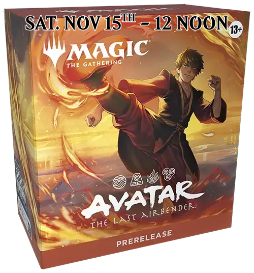 TLA: The Last Airbender SATURDAY Prerelease Preregistration