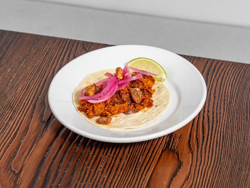 Plant Based Chorizo Taco
