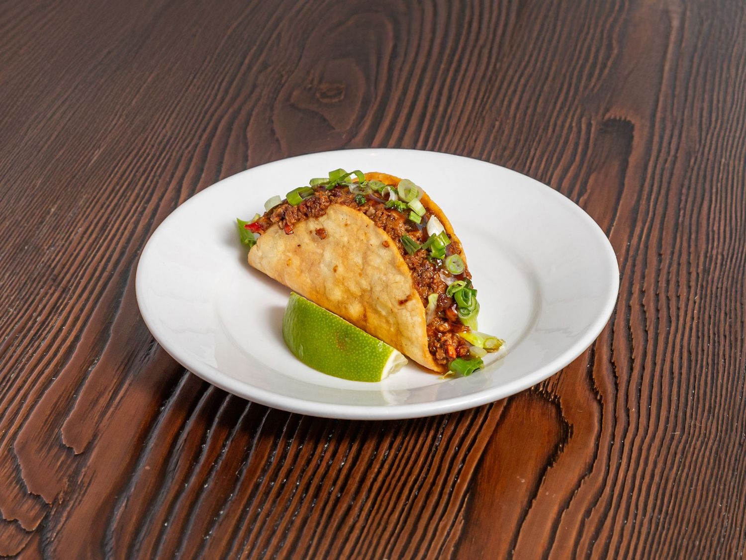 Asian Sloppy Joe Taco
