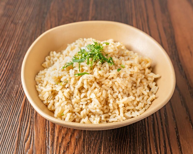STEAMED BROWN RICE