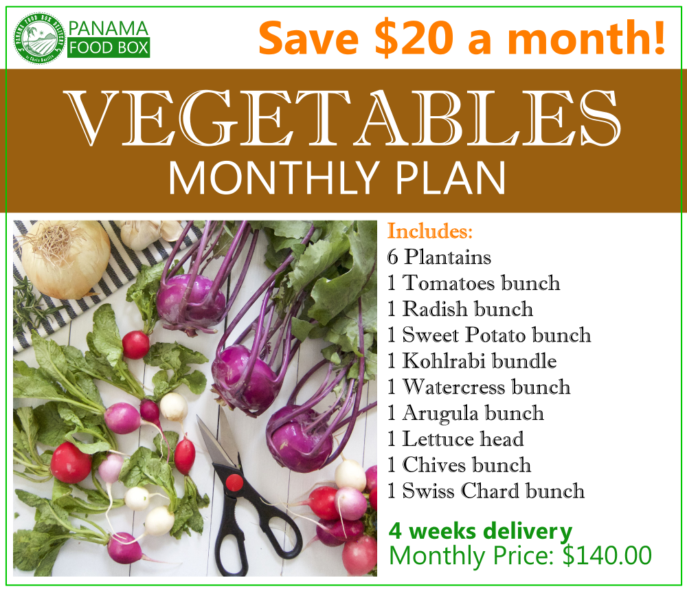 Vegetables Monthly Plan