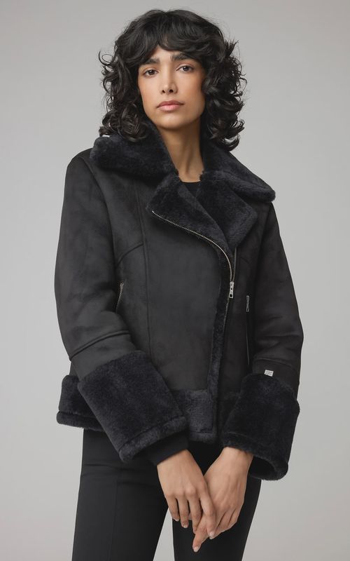 Phoebe Fur Detail Jacket