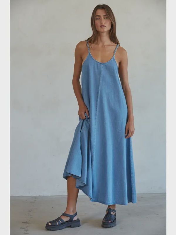 Grace Maxi Denim Dress