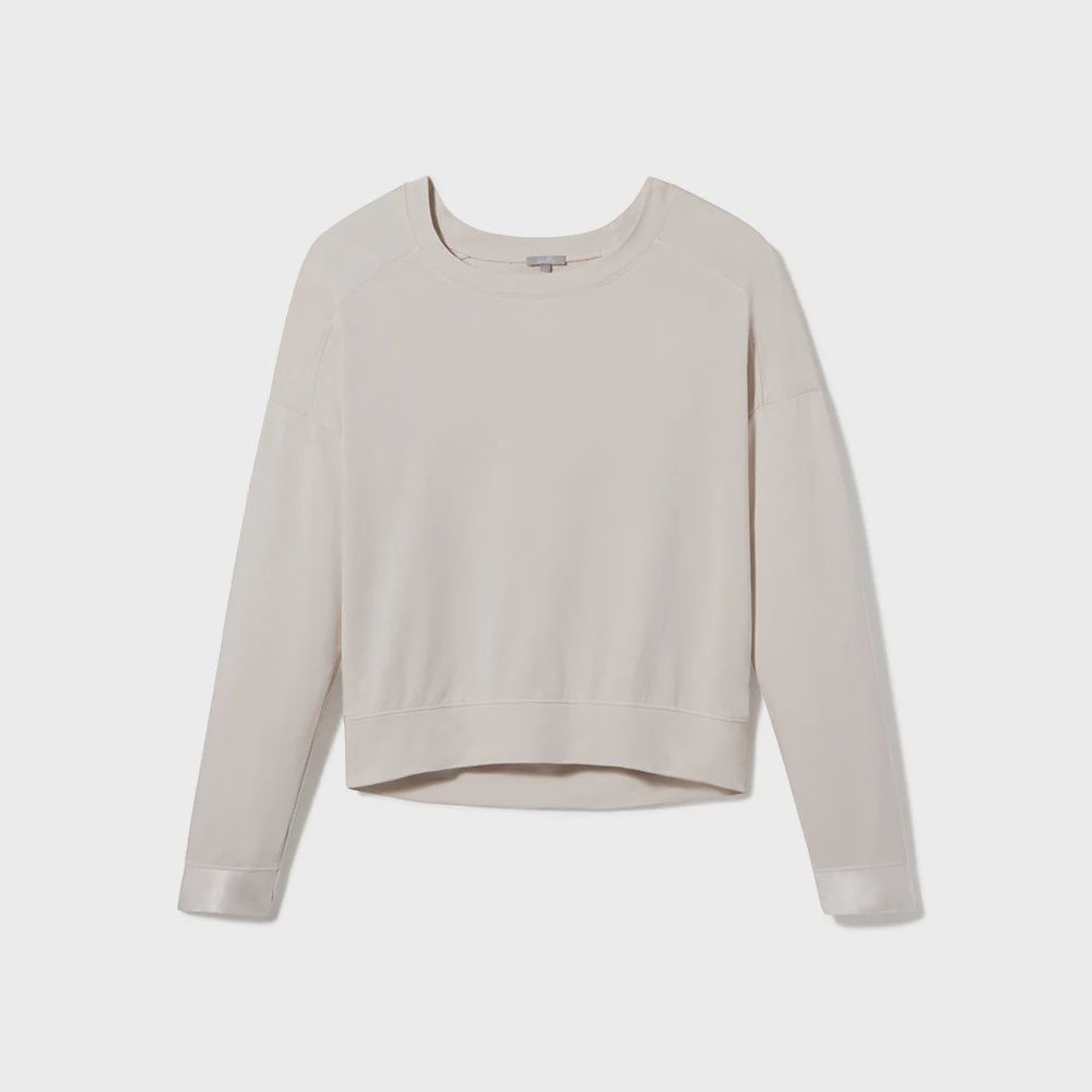 Izzy Sweatshirt, Colour: Egg Nog, Size: XS