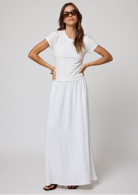 The Whitney Short Sleeve Maxi Dress