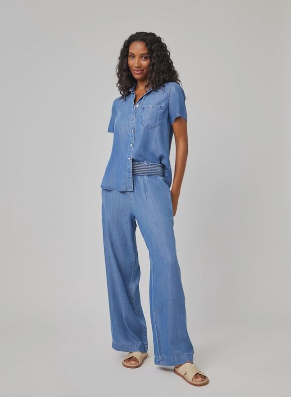 Smocked Waist Wide Leg - MLHZW
