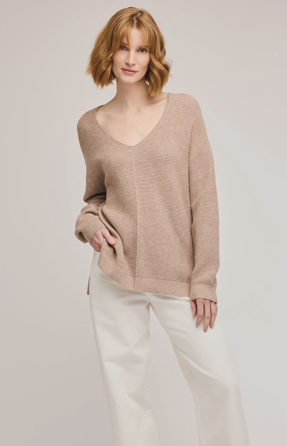 Lisbon V Neck Sweater