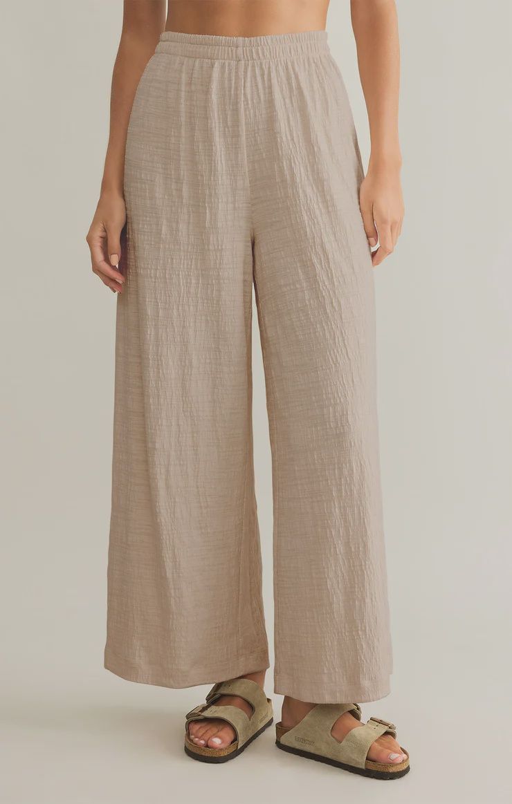 Scout Textured Slub Pant, Colour: Parchment, Size: XS