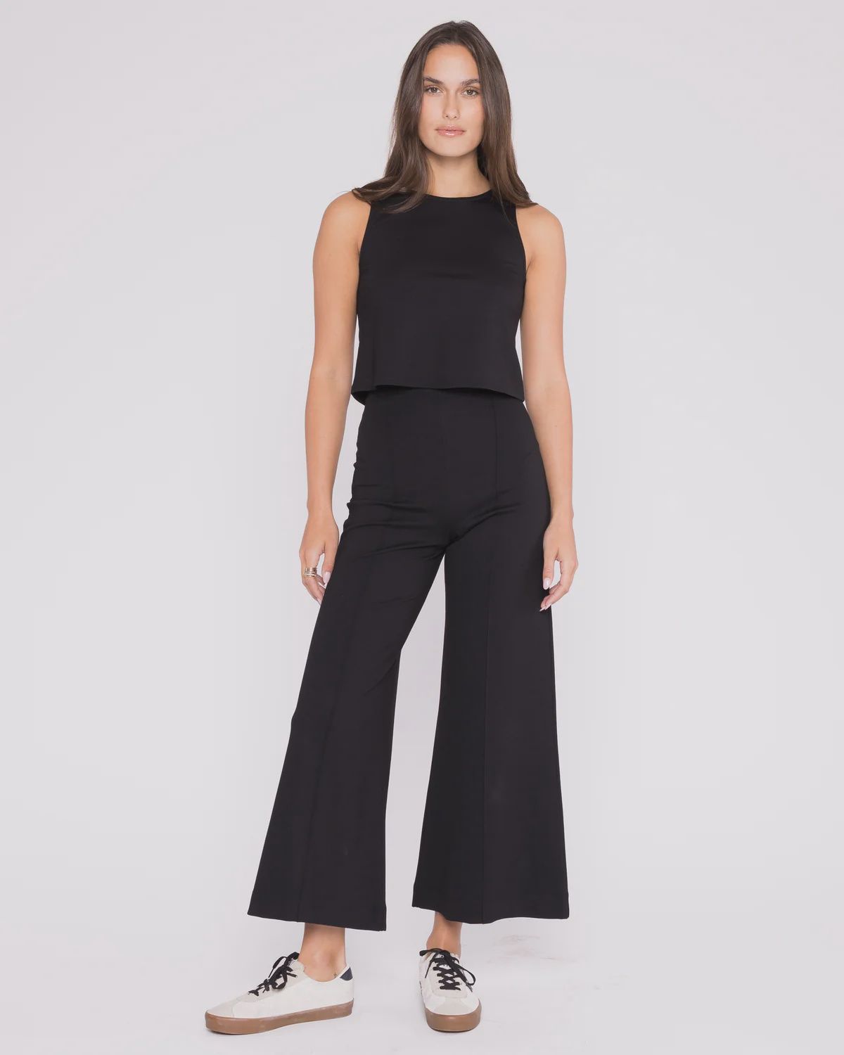 Ripley Rader Cropped Flare Pant, Colour: Black, Size: 4/L