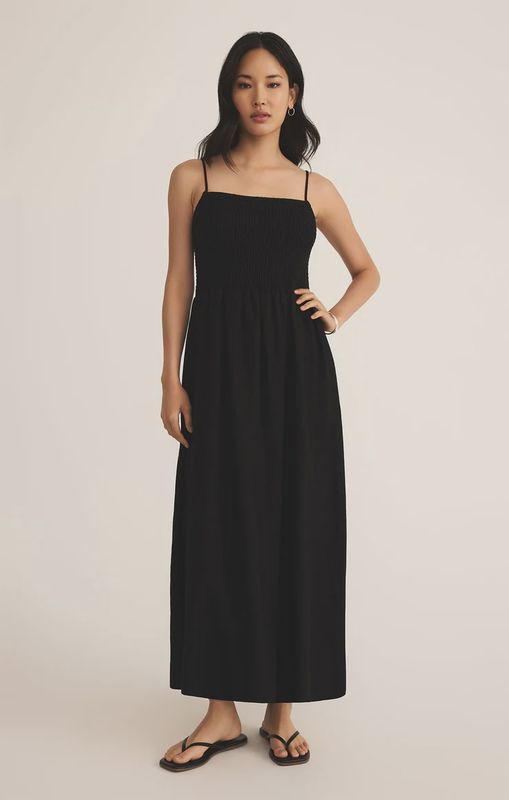 Bayside Linen Maxi Dress
