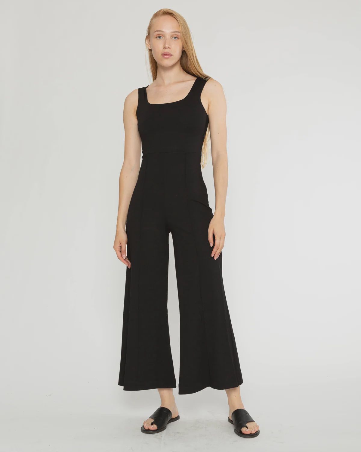 Ripley Rader Cropped Ponte Knit Jumpsuit