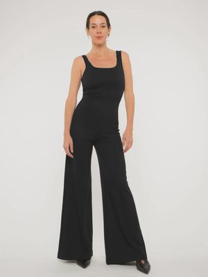 Ripley Rader Full Length Ponte Wide Leg Jumpsuit