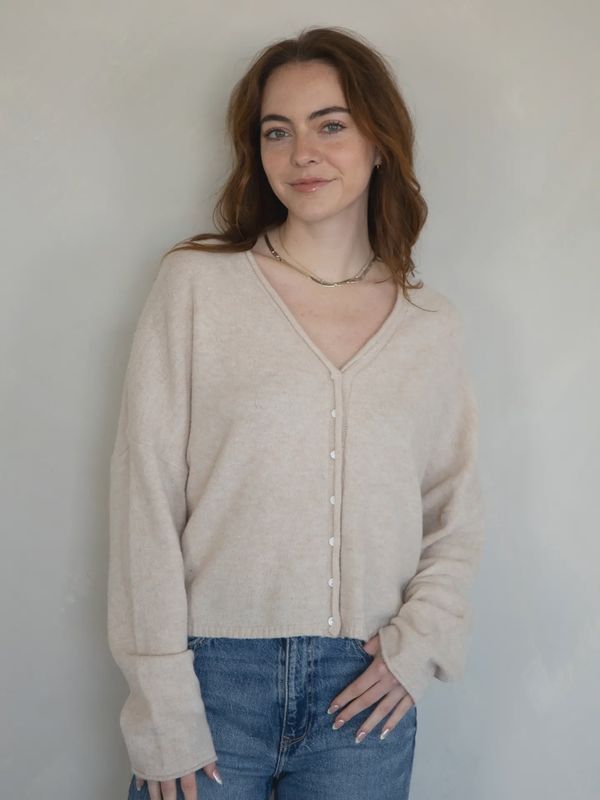V-Neck Piper Cardigan