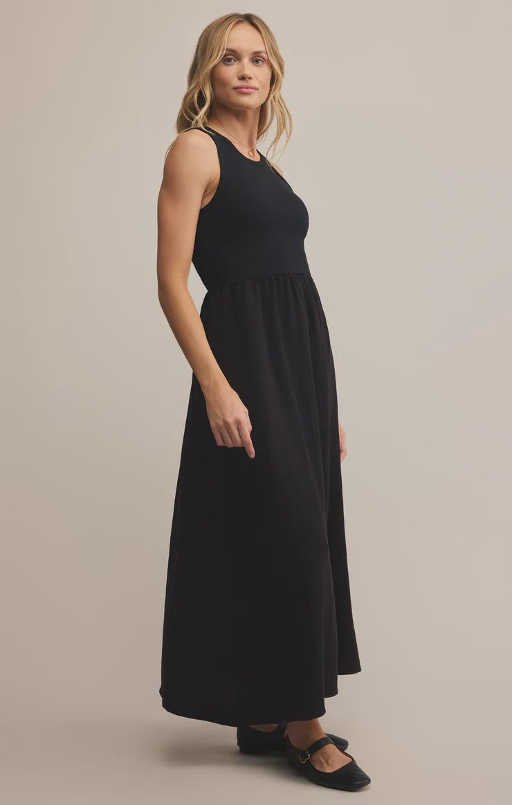 Charlotte Midi Dress, Size: XS, Colour: Black