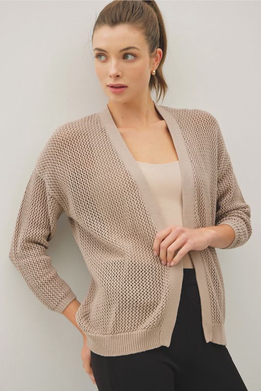 Chunky Knit Classic Cardigan