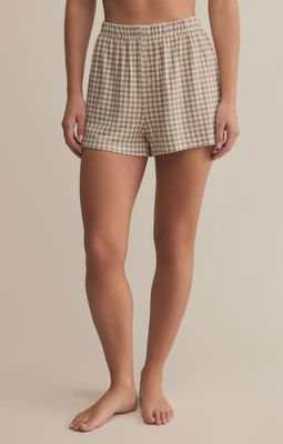Maddie Gingham Short