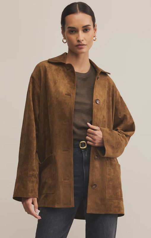 Decker Suede Chore Jacket