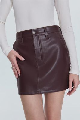 Abi High Rise Mini Skirt