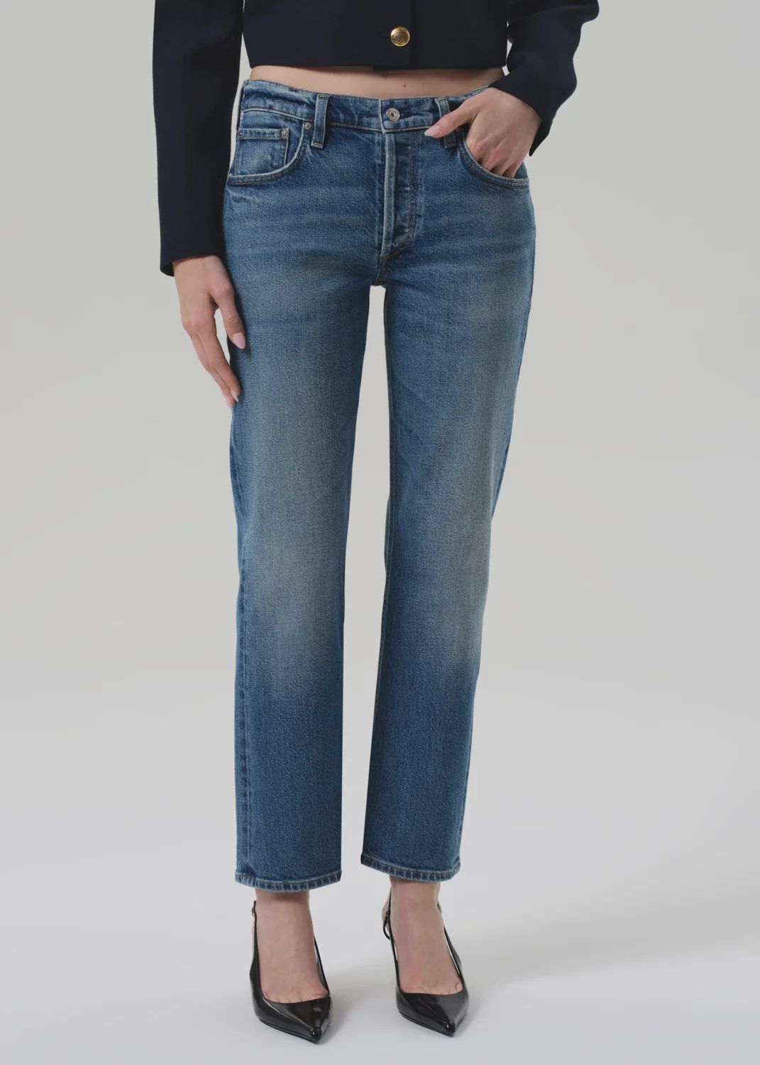 Anissa Low Rise Straight - Alma
