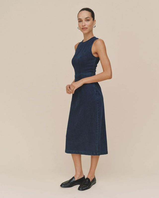 Zip Back Maxi Dress