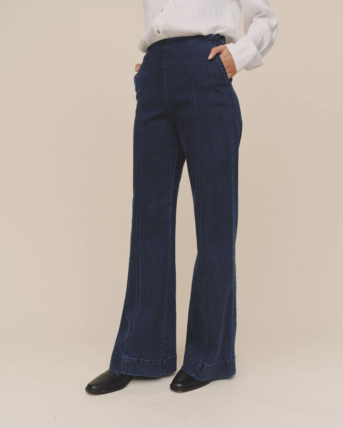 Side Zip Vintage Jean