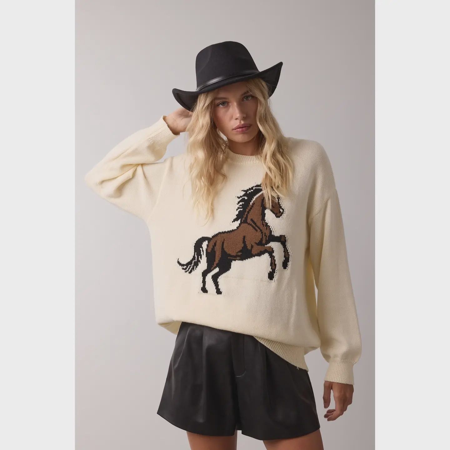 Horse Knit Sweater