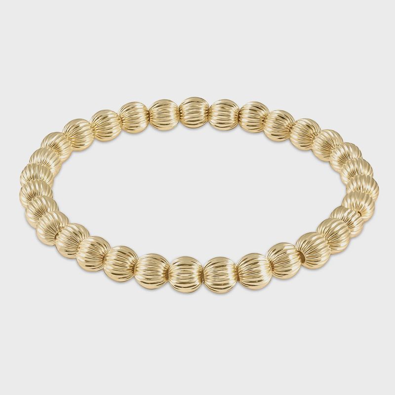 Dignity Gold Bead Bracelet