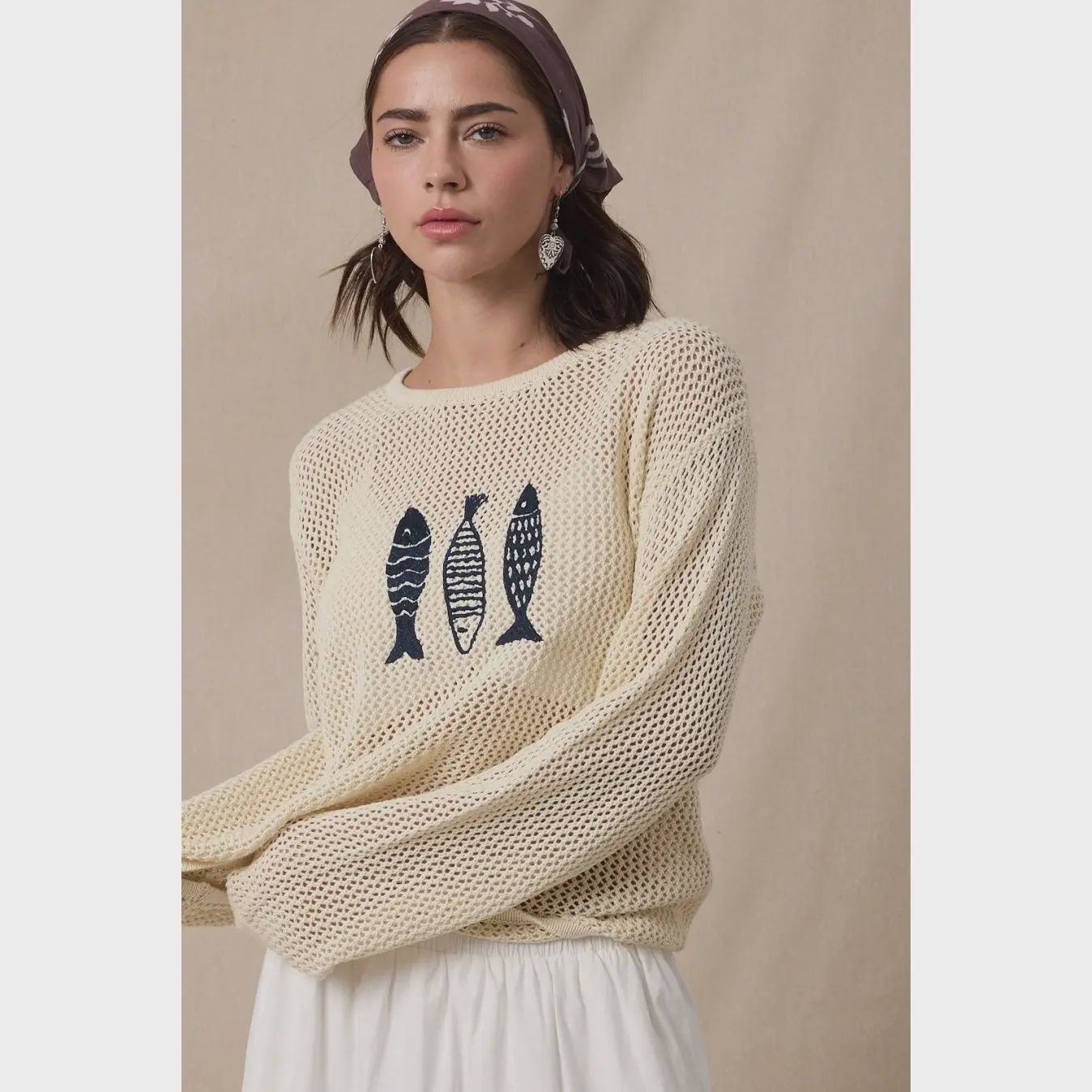 Fish Trio Sweater