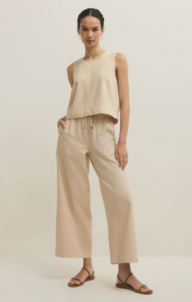 Sun Seeker Tank, Colour: Parchment, Size: XS