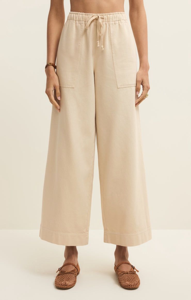 Daycation Pant, Colour: Parchment, Size: XS