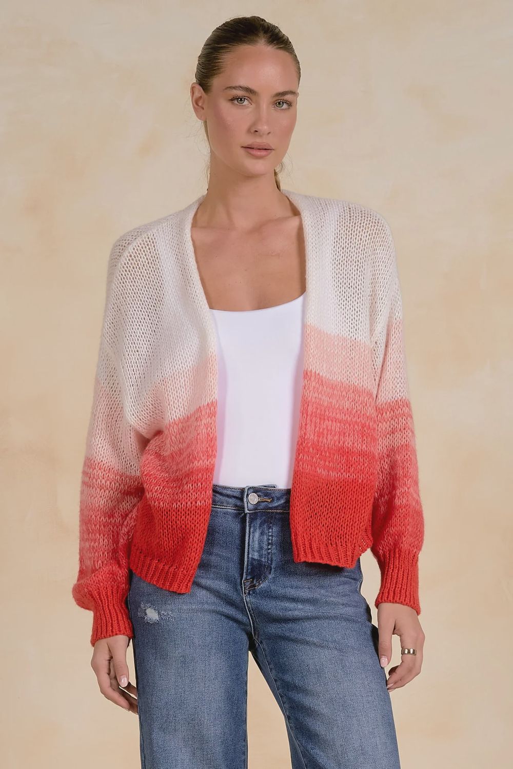 Ombre Knit Cardigan